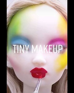 57 reactions | Introducing “Tiny Makeup”  Our debut episode stars @PidginDoll in a Halloween look inspired by the talented @NikkieTutorials. Full episode on Snapchat’s SWEET channel. . Dolls, makeup, and hair by @pidgindoll Set and accessories by @phillipnuveen Director @rockintheseams Producer @valsvanity Video production @scullbones Editor @sintheuh Wardrobe @tinkeymark Hair color @pravana #pidgindoll #dollmakeup #nikkietutorials | Pidgin Doll | Facebook