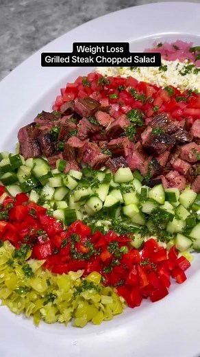 Grilled Steak Chopped Salad Recipe