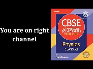 Arihant Book PDF / Physics Class 12 / Free download