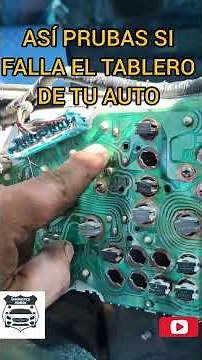 HOW TO TEST IF YOUR CAR'S DASHBOARD IS FAULTY #automobile #mobilemechanic #cars #workshop
