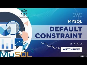 MySQL Default Constraint in MySQL | How to apply Default Constraint | Talat Waheed