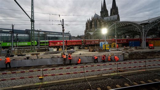 Bahn: Kein ICE nach Köln Hauptbahnhof – Bahn startet Bauarbeiten