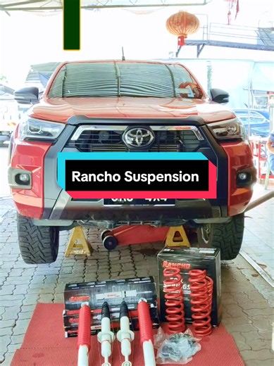 HILUX REVO install Rancho Suspension 👍 💯 made in Australia FRONT & REAR SHOCK ABSORBER ✅ FRONT COIL SPRING ✅ 𝘛𝘩𝘢𝘯𝘬𝘺𝘰𝘶 𝘴𝘶𝘱𝘱𝘰𝘳𝘵 𝘑𝘙𝘑 4𝘹4 🤝 𝐂𝐨𝐧𝐭𝐚𝐜𝐭 𝐮𝐬 𝐟𝐨𝐫 𝐦𝐨𝐫𝐞 𝐝𝐞𝐭𝐚𝐢𝐥 & 𝐯𝐢𝐬𝐢𝐭 𝐨𝐮𝐫 𝐬𝐡𝐨𝐩! 😃 📲 𝟔𝟎 𝟏𝟕-𝟐𝟔𝟕 𝟎𝟗𝟖𝟐 📲 𝟔𝟎 𝟏𝟔-𝟖𝟑𝟐 𝟒𝟕𝟕𝟖 📲 𝟔𝟎 𝟏𝟗-𝟖𝟏𝟎 𝟗𝟑𝟎𝟗 ☎️ 𝟔𝟎-𝟖𝟖-𝟒𝟑𝟑𝟔𝟓𝟎, 𝟒𝟑𝟓𝟔𝟓𝟎 (Office) ______________________________ 🛻🏬 𝐉𝐑𝐉 𝟒𝐗𝟒 𝐀𝐂𝐂𝐄𝐒𝐒𝐎𝐑𝐈𝐄𝐒 𝐒𝐃𝐍. 𝐁𝐇𝐃. 𝟏𝟗𝟗𝟕𝟎𝟏𝟎𝟏𝟒𝟓𝟓𝟎 (𝟒𝟑𝟎𝟎�