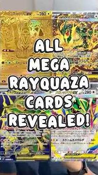 Every Mega Rayquaza Card Revealed for Pokemon TCG Set Delta Reign!