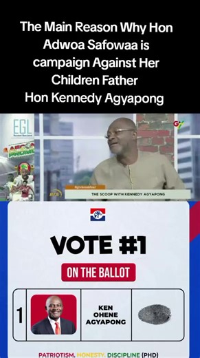 Adwoa Safowaa & Kennedy Agyapong: A Political Clash