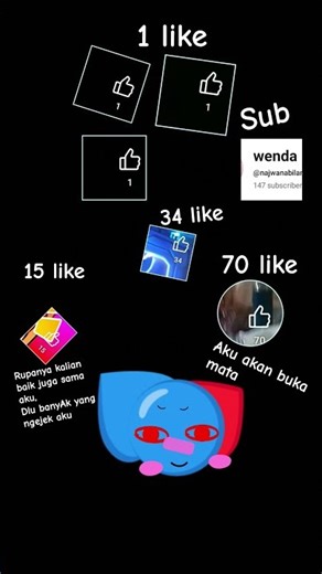 aku malu tapi karena kalian banyak yang baik dari pada jahat aku rellah