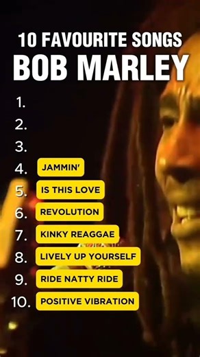Bob Marley Top 10 Songs