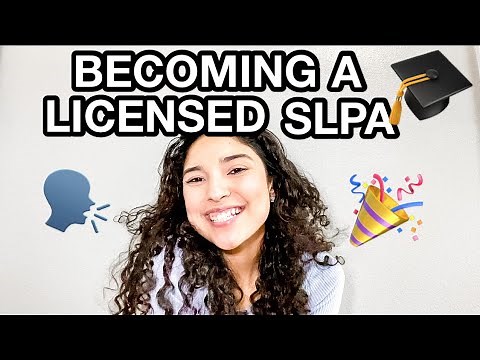 SLPA LICENSE | HOW I BECAME AN SLPA