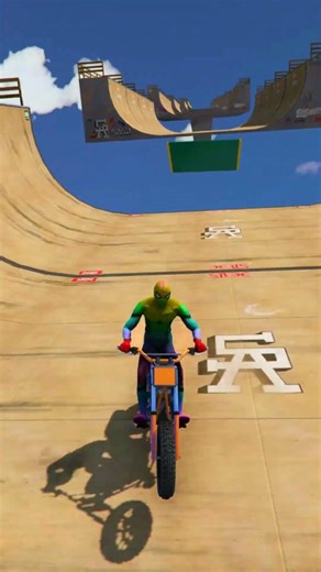 GTA 5 Spidey Car Jump 🚗🕸️ #shorts