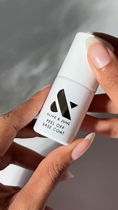✨Save this for your next DIY Gel manicure✨The key to Peel Off Base Coat is to only apply it to the center of your nails. Think of it like the filling for a pie, leave room for the crust. Let it air dry, then apply the Regular Gel Base Coat & cure for 1 minute. Peel Off Base Coat is optional but Regular Gel Base Coat is not. If you use Peel Off Base Coat you must use Regular Gel Base Coat afterwards. 💅💖 @advaitis.nails | Olive & June