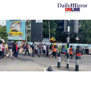 30K views · 1.3K reactions | Update: People walking towards Galle Face from Narahenpita to extend support to the mass protest today | Daily Mirror | Facebook