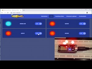 Installing a secure Embedded Web Server on ESP32/ESP8266 and WebSockets Behind a Firewall
