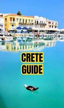 Crete Travel Guide: Chania, Rethymno & Pink Sand Beaches 🇬🇷