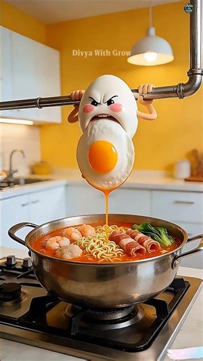 3D Animated Ramen Noodles Recipe | Satisfying Food Animation...