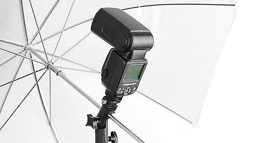 ChromLives Swivel Camera Flash Speedlite Mount 