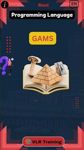 About GAMS Programming Language