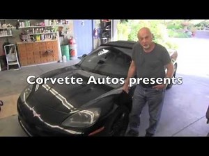 Corvette C6 Convertible Top Problem, Part 2