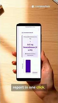 Steroid Conversion Calculator