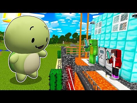 Realistic Mikey vs Security House - Minecraft gameplay by Mikey and JJ (Maizen Parody)