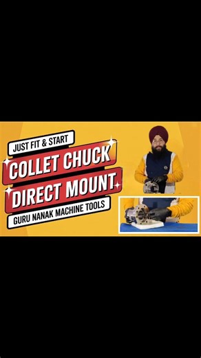 GNMT on Instagram: "The Collet Chuck with Direct Mounting is designed for quick and easy operation—simply insert the collet and start your work. It offers direct mounting, ensuring accurate alignment and time-saving setup. Available in multiple models: A-25, A-42, A-45, A-56, A-60, and A-80, making it suitable for a wide range of machining requirements. Available at Guru Nanak Machine Tools. Contact us : 9711271914, 9711271900 #trending #viral #foryou #reelkrofeelkro #explorepage"