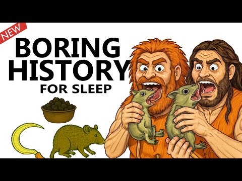 How Primitive People Made Their First Clothing & Survived Boring History For Sleep
