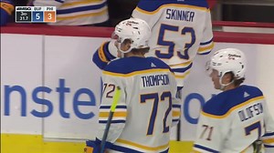 Thompson scores empty-net goal