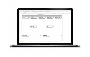 Plantilla modelo canvas | Plantilla Excel para empresas