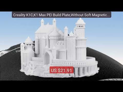 Creality K1C,K1 Max PEI Build Plate,Without Soft Magnetic ,Mag... — Best Buy 2026 | Great Quality!