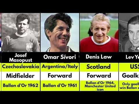 Football Legends of the 1960s | Pelé, Eusébio, Charlton & More