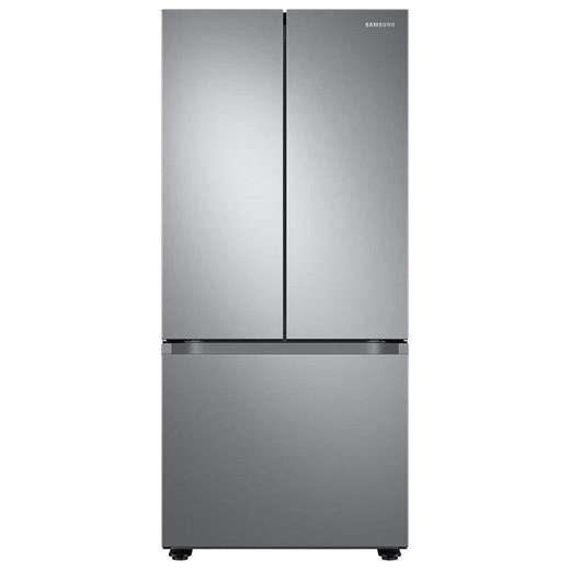 Check The Home Depot's Q&A Before Buying: Samsung 30 in. 22 cu. ft. Counter Depth 3-Door French Door Smart Refrigerator in Fingerprint Resistant Stainless Steel