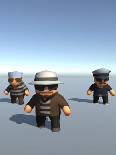 สร้างตัวละครโจรในเกม ZombiGON