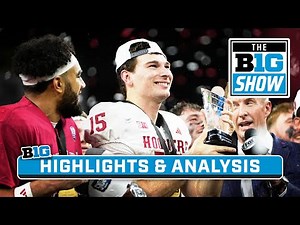 Highlights & Analysis of Indiana's B1G Title Win Over Ohio State | The B1G Show