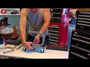 How to assemble a Mechanics rolling Garage chair wheeled stool Vevor