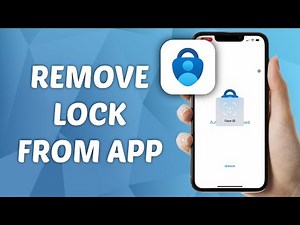 How to Remove Lock from Microsoft Authenticator App