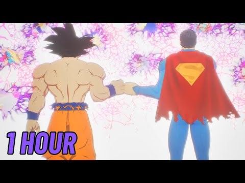 SUPERMAN VS GOKU RAP SONG | "Strongest" | 1 Hour Version