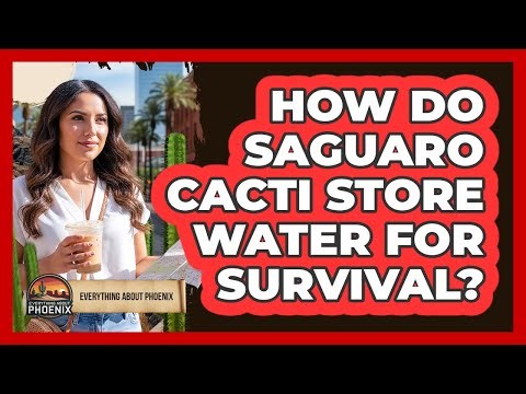 How Do Saguaro Cacti Store Water For Survival?