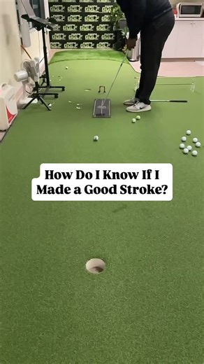 Pacific Golf Academy on Instagram: "Putting is so much fun to practice and one of the easiest ways to track your progress is to simply just watch the lines on your golf ball when you putt. If your ball keeps its line and rolls smoothly, this is good evidence you hit a pure stroke! Pay more attention to this like and get your stroke dialed in to make this line perfect every time #golf #putting #puttinggreen #golfcoach #golflessons"