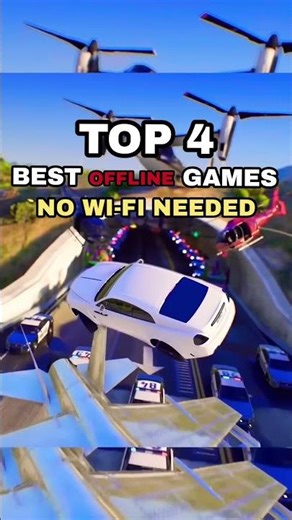 Top 4 Best Offline Game No Wi-Fi Needed👏 #shorts #youtubeshorts #gaming
