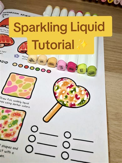 How to Create Sparkling Liquid Art