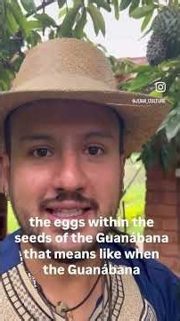 How much do you know about Guanábana?Did you know this exotic fruit?Come follow me Ig: @juan_culture
