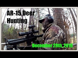 🦌 AR-15 DEER HUNTING - DECEMBER 29th, 2016 (4K) 🦌