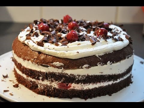 Christmas cake recipe: Black Forest cake, by Hervé Cuisine (US subtitles)