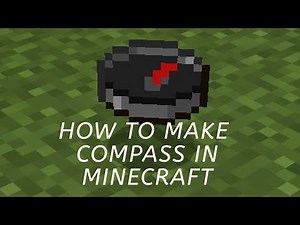 How to make compass in Minecraft | How to make compass in Hindi | compass recipe