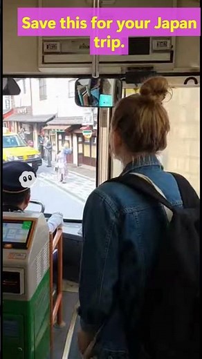 What to say on a crowded bus in Japan | Kyoto travel Japanese