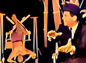 David Seville - Witch Doctor (1958) "Witch Doctor" by David Seville, a pseudonym for Ross Bagdasarian Sr., emerged in the 1950s as a novel and whimsical song with its catchy chorus, "Oo ee oo ah ah, ting tang walla walla bing bang." This earworm, known for its high-pitched, chipmunk-like voices, captured the imaginations of listeners with its blend of fun and ingenuity. Bagdasarian, later known for creating "Alvin and the Chipmunks," developed the distinctive chipmunk voice by experimenting with