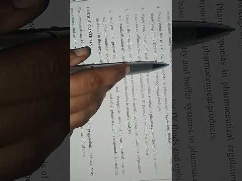 📘 CHAPTER-1: Inorganic & Analytical Chemistry | B.Pharm 1st Year | New PCI Syllabus