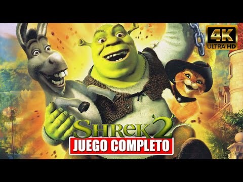 SHREK 2 EN ESPAÑOL [4K] Juego Completo - Historia Completa - FULL GAME (PC 4K ULTRA HD)