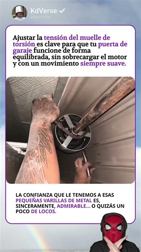 Ajustar el muelle de torsión: la clave para una puerta de garaje equilibrada
