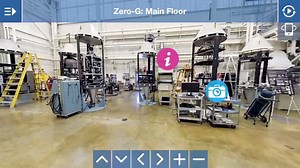 Microgravity on Earth🌎? No problem. We make it happen in our Zero-Gravity Facility. Here, we explore weightlessness and study its effect on fluids, materials and combustion. Go inside in this new virtual tour for 360° views and see an experiment free fall: nasa.gov/specials/zero-g/ | NASA's Glenn Research Center