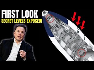 SpaceX's Starship Interior Design NEW UPDATE: Revolutionary 6-Level Space Colony Ship Revealed!